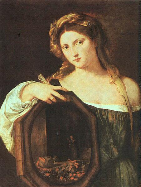  Titian Profane Love (Vanity) Norge oil painting art